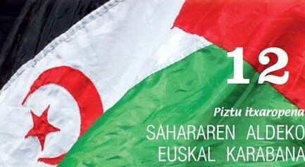 Salida Caravana Vasca con el Sahara