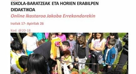 Apúntate al curso online sobre huertos escolares con Jakoba Errekondo.